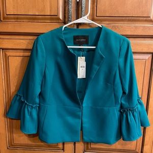 Banana Republic Ruffled Sleeve Jacket/Blazer